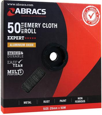 LASER TOOLS ABRACS EMERY ROLL 25MM X 50M X P40 1PC