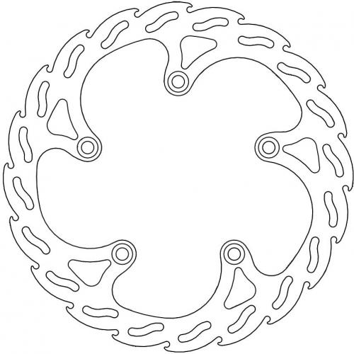 MOTO MASTER 110345, FLAME FIXED DISC 294