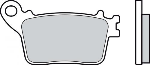 Brembo SP Rear Sintered Brake Pads for Honda / Kawasaki / Suzuki & More – 07HO59SP