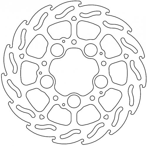 MOTO MASTER 110792, FLAME FIXED DISC
