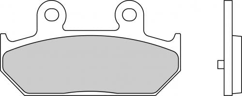 FERODO FDB2173SM BRAKE PADS SINTER SCOOTER
