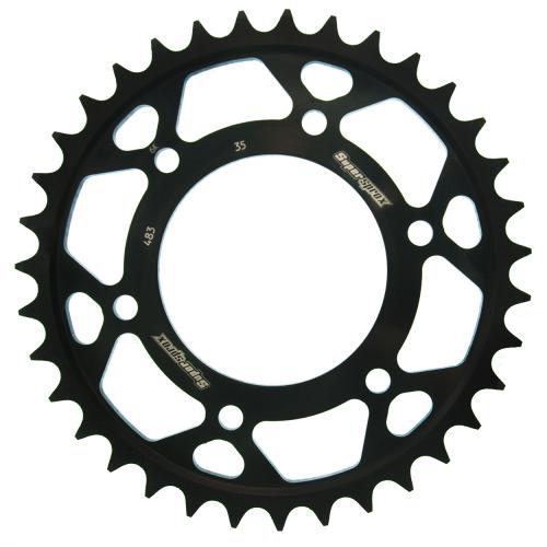 SUPERSPROX SUPERSPROX REAR STEEL 35T, BLACK SU448335B