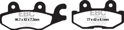 EBC FA 674TT EBC DISC PADS