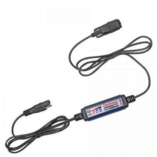 TECMATE O-108KIT USB CHARGER WEATHERPROOF LEAD 3300MA