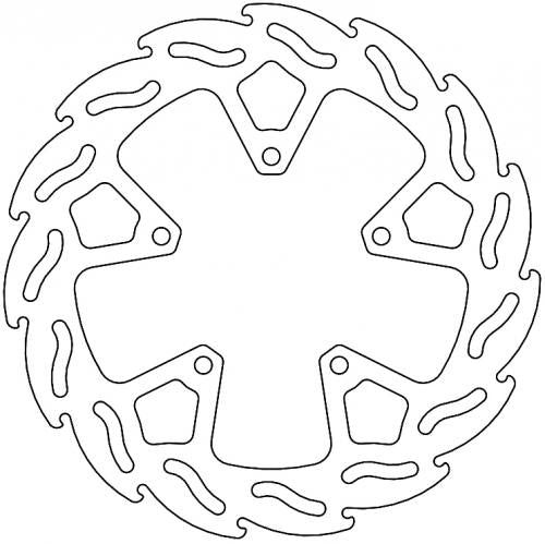 MOTO MASTER 110840, FLAME FIXED DISC