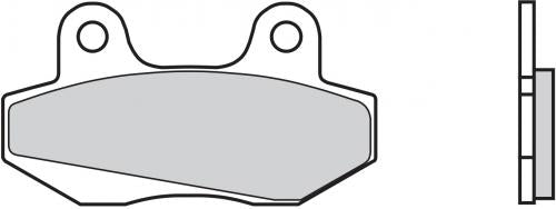 BREMBO 07027CC BRAKE PADS ORGANIC