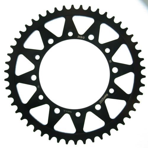 SUPERSPROX SUPERSPROX REAR STEEL 50T, BLACK, 520 SU4245350B
