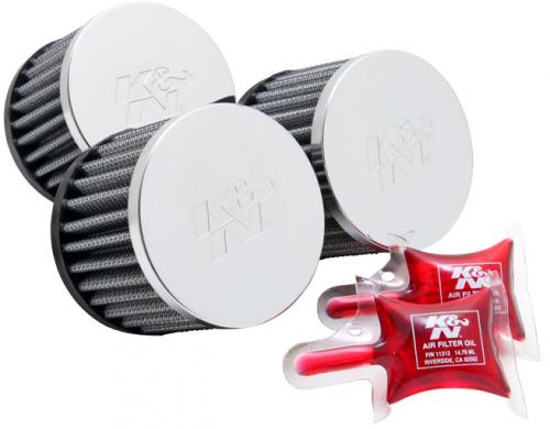 K&N UNIVERSAL FILTER CHROME RC-1133