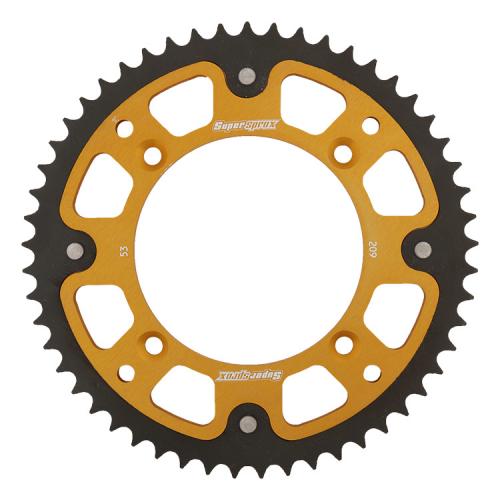 SUPERSPROX SUPERSPROX REAR STEALTH 53T, GOLD, 420 SU620953G