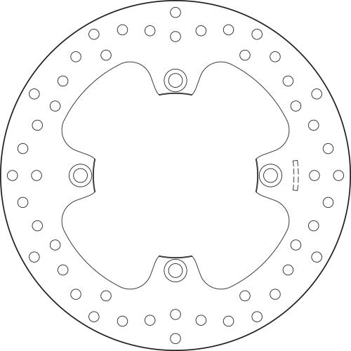 Brembo Serie Oro Fixed Brake Disc 240 mm – 68B40789