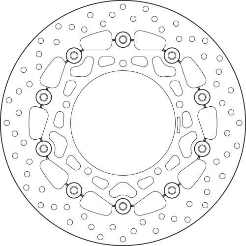 Brembo Serie Oro Floating Brake Disc 310 mm – 78B40860
