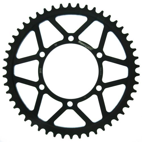 SUPERSPROX SUPERSPROX REAR STEEL 50T, BLACK, 525