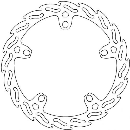 MOTO MASTER 110911, FLAME FIXED DISC
