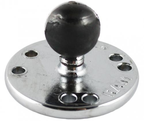 RAM MOUNTS CHROME RAM 2 1/2" DIA. BASE W BALL