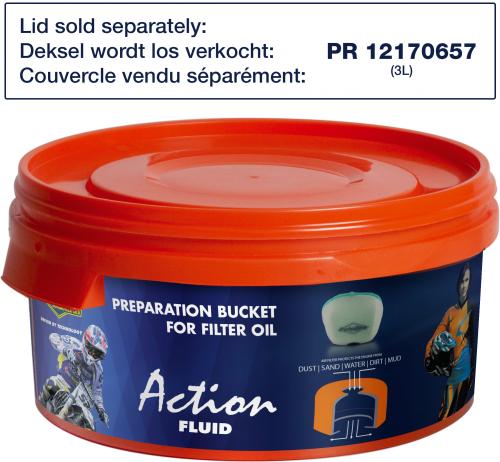 PUTOLINE 3L BUCKET FOR FILTER OIL