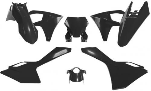 RTECH PLASTIC KIT 6 PCS GASGAS BLACK 569800802