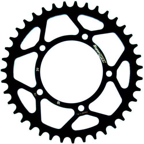 SUPERSPROX SUPERSPROX REAR STEEL 39T, BLACK SU41839B