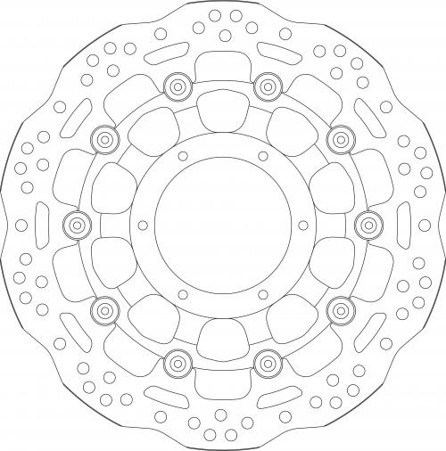SBS UPGRADE BRAKE DISC 6102A