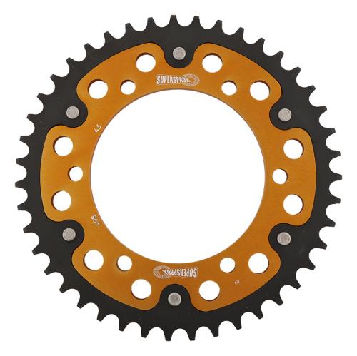 SUPERSPROX SUPERSPROX REAR STEALTH 43T, GOLD, 525 SU649843G