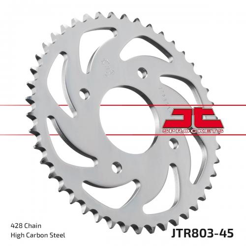 JT SPROCKETS REAR STEEL 45T, 428 JTR080345