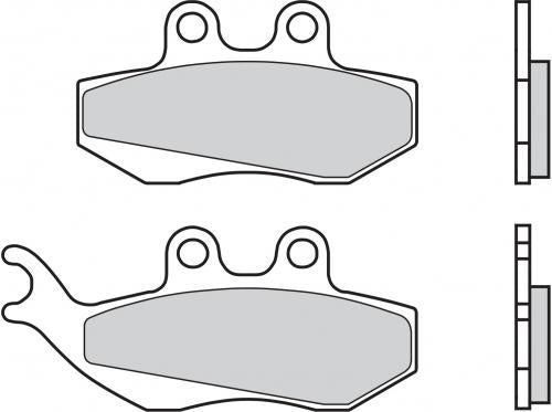 Brembo CC Carbon-Ceramic Brake Pads for Gilera / Malaguti / Aprilia & More – 07012
