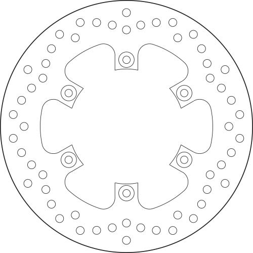 Brembo Serie Oro Fixed Brake Disc 220 mm – 68B40746