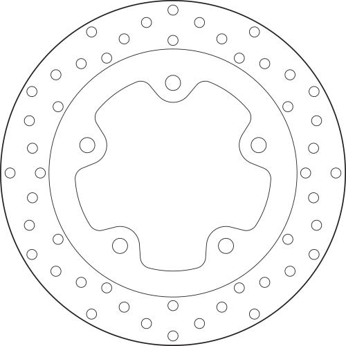 Brembo Serie Oro Fixed Brake Disc 240 mm – 68B407J9