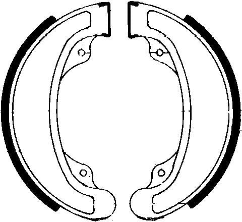 FERODO FSB708 BRAKE SHOES