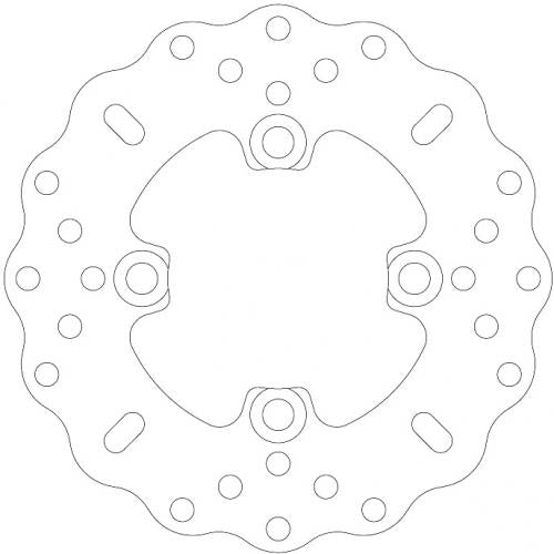 EBC BRAKE DISC MD4172C EBC CONTOUR BRAKE DISC