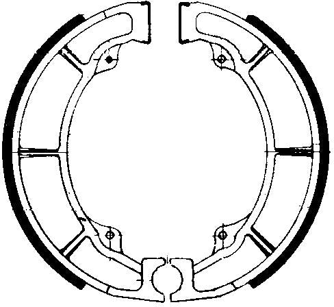 FERODO FSB718 BRAKE SHOES