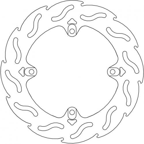 MOTO MASTER 110612, FLAME FIXED DISC 220