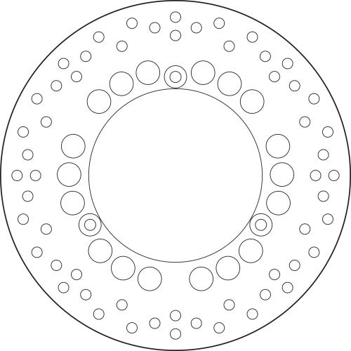 Brembo Serie Oro Fixed Brake Disc 267 mm – 68B407C4
