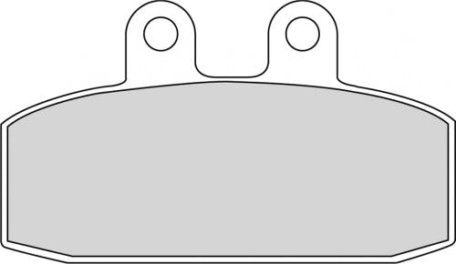 FERODO FDB438EF BRAKE PADS ORGANIC