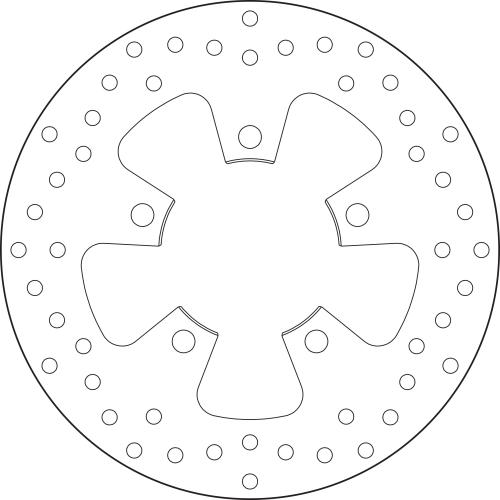 Brembo Serie Oro Fixed Brake Disc 230 mm – 68B40761