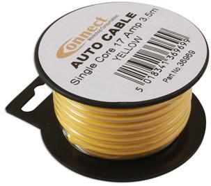 LASER TOOLS YELLOW SINGLE CORE AUTO CABLE LT36969
