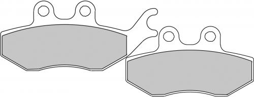 FERODO FDB2147AG BRAKE PADS ORGANIC