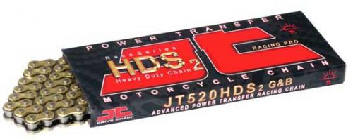 JT CHAINS 520HDS GOLD JT RIVET LINK