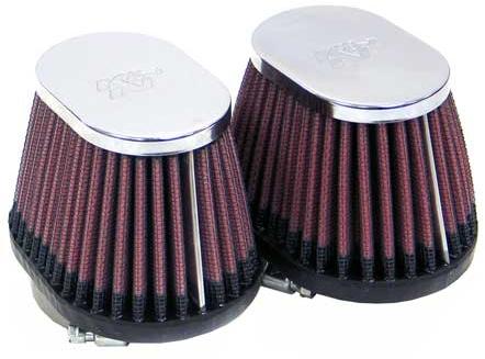 K&N UNIVERSAL FILTER CHROME RC-2452