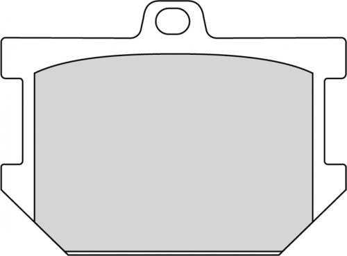 FERODO FDB177P BRAKE PADS ORGANIC