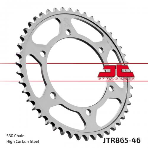 JT SPROCKETS REAR STEEL 46T, 530 JTR086546