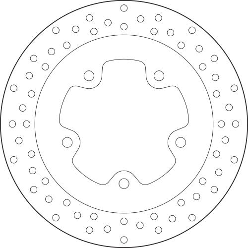 BREMBO BRAKE DISC, 68B407B9