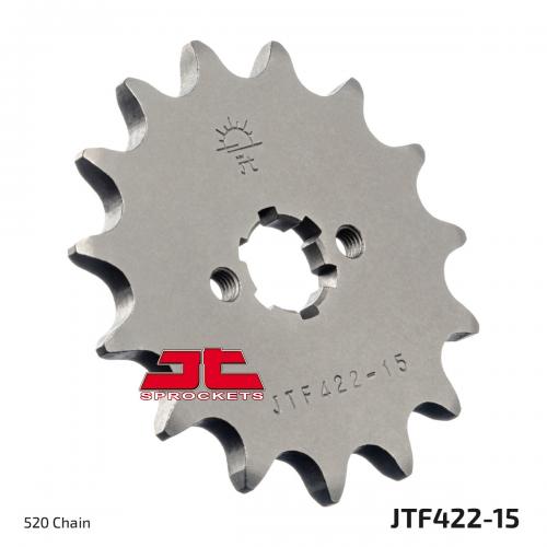 JT SPROCKETS FRONT STEEL 15T, 520 JTF042215