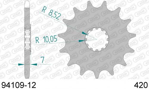 AFAM FRONT 12T, 420 AF19410912