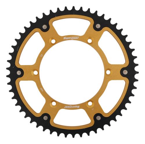 SUPERSPROX SUPERSPROX REAR STEALTH 53T, GOLD, 520 SU646053G