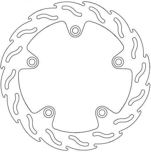 MOTO MASTER 110323, FLAME FIXED DISC 265