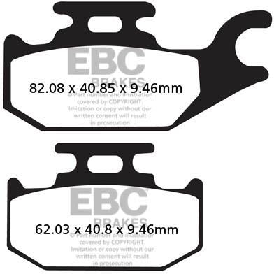 EBC FA 307TT EBC DISC PADS