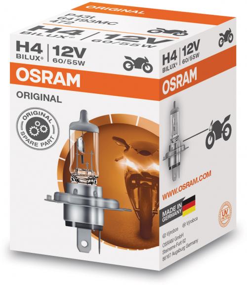 OSRAM 12V 60/55W H4 P43T STANDARD
