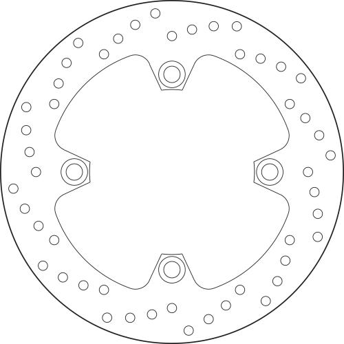 Brembo Serie Oro Fixed Brake Disc 220 mm – 68B40740