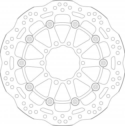 SBS UPGRADE BRAKE DISC 6035A