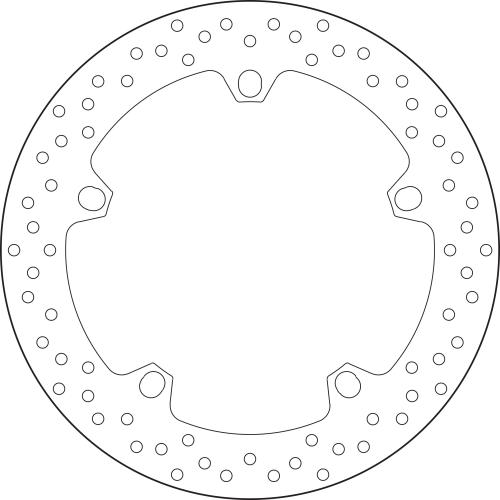 Brembo Serie Oro Fixed Brake Disc 305 mm – 68B407D6